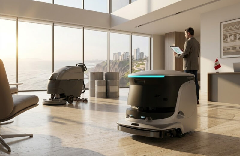El ROI de la Robótica de Limpieza: Ahorro de Agua, Químicos y Horas Hombre en Facility Management