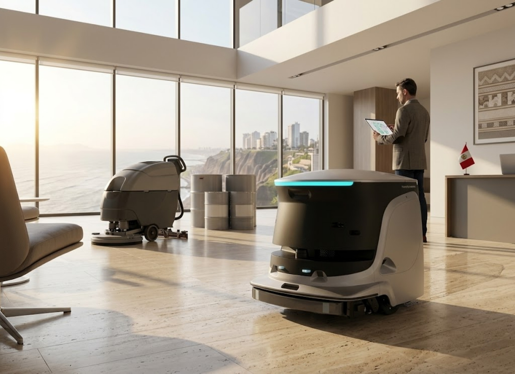El ROI de la Robótica de Limpieza: Ahorro de Agua, Químicos y Horas Hombre en Facility Management