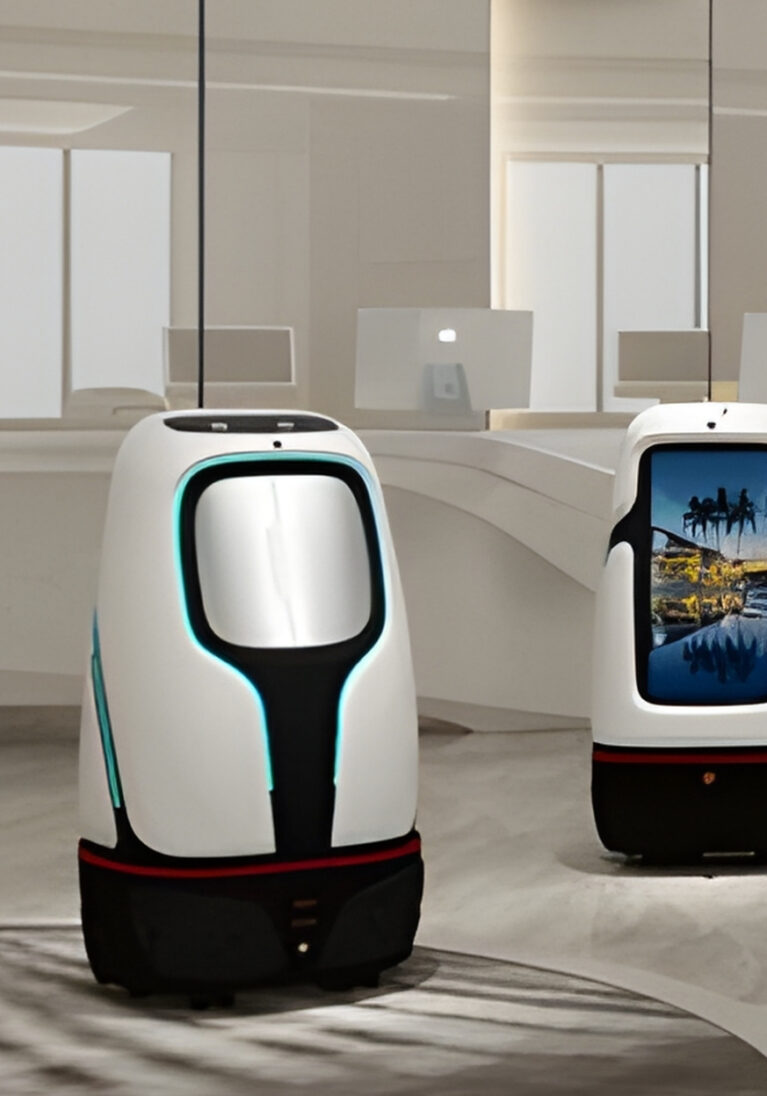 Es una solución de entrega inteligente y contenedor móvil diseñada específicamente para el entorno hotelero.