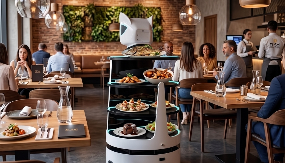 Una solución de automatización diseñada para restaurantes, hoteles y hospitales que busca optimizar la entrega de alimentos y artículos.