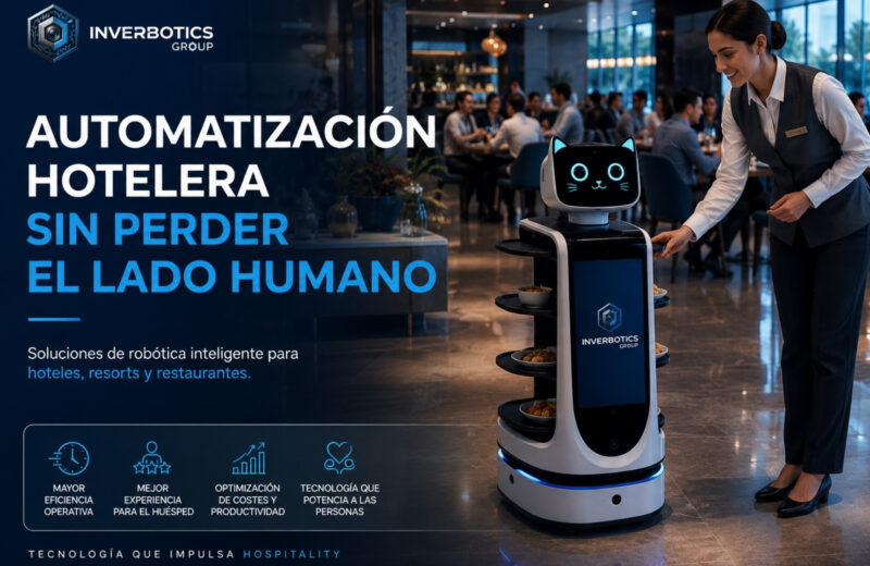 Cómo la robótica inteligente está transformando la industria hotelera