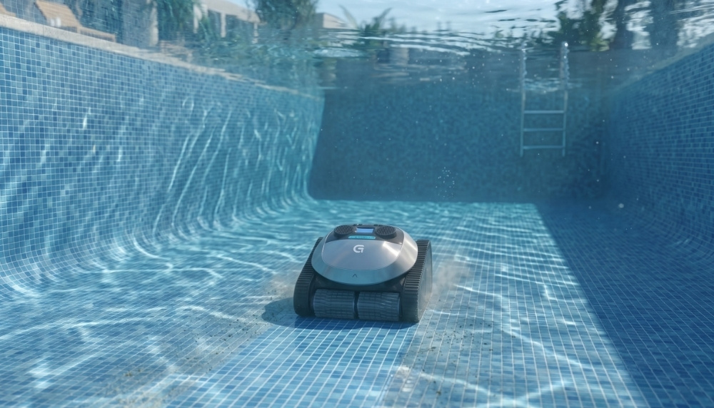 Esta diseñado con el propósito de mantener el agua y las superficies de la piscina impecables