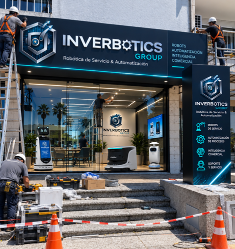 Inverbotics Group llega a Uruguay con robots de servicio y su modelo RAAS - Robot as a Service