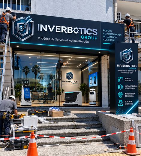 Inverbotics Group llega a Uruguay con robots de servicio y su modelo RAAS - Robot as a Service