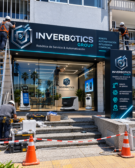 Inverbotics Group llega a Uruguay con robots de servicio y su modelo RAAS - Robot as a Service